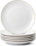 BTaT- White Porcelain Dinner Plates by BrewToATea