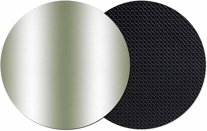 Ombre Seaweed Green Coasters Set of 2, Modern Minimalist Geometric Gradient by PIEPLE