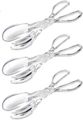 Chef Craft Premium Clear Salad Tongs Heavy Duty Design, 11.25-Inches Long by Chef+Craft