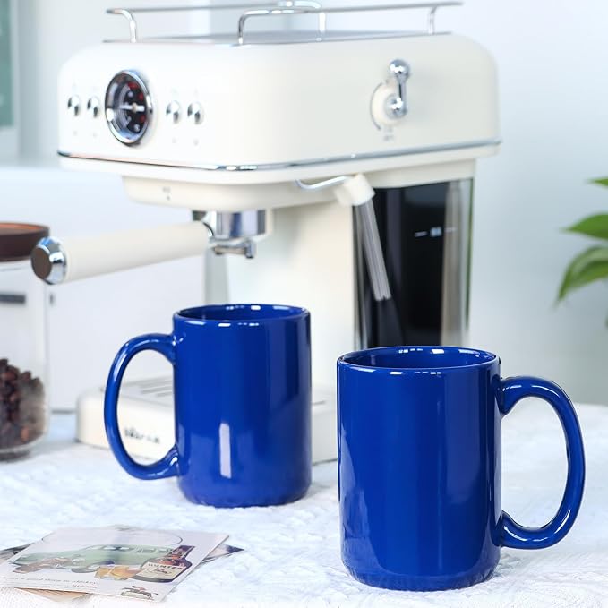16 OZ Coffee Mugs, Classic Blank Ceramic Cup - Image 6