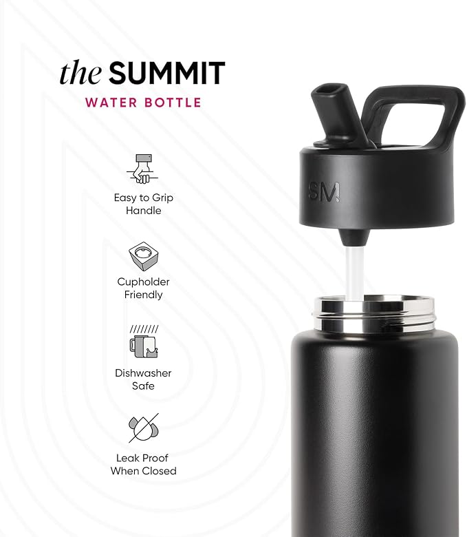Simple Modern Kids Water Bottle & Toddler Cup | 14oz | Construction | Insulated - Image 3