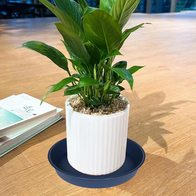 4 Pack of 20 21 inch Plant Saucer Round, Deep Plant Saucers - Image 5