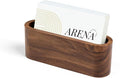 Business Card Holder for Desk, Minimalist Wooden Desk Organizer, Stylish Office & Home Decor for Professional Card Display