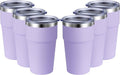 MEWAY 16oz Tumbler Double Wall Vacuum Insulated Travel Mug Bulk, Stainless by MEWAY
