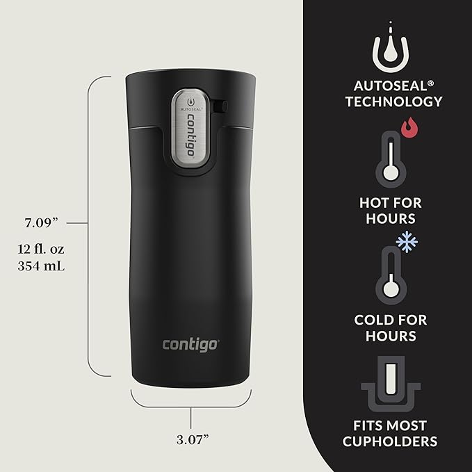 Contigo AUTOSEAL West Loop Vacuum-Insulated Stainless Steel Travel Mug - Image 2