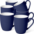 Urbanstrive 16 oz Large Coffee Mugs Set of 6 Ceramic Coffee Mug White Coffee by Urbanstrive