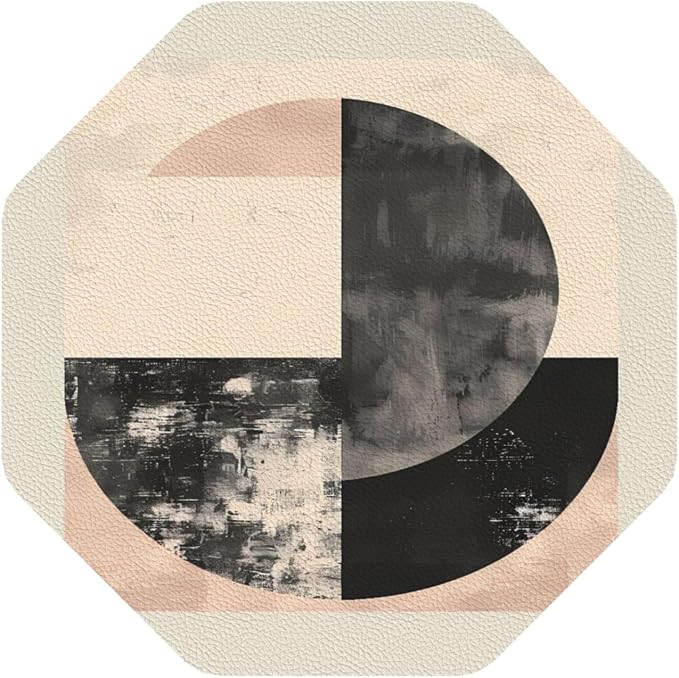 Minimal Abstract Shapes Print Coasters by Unknown