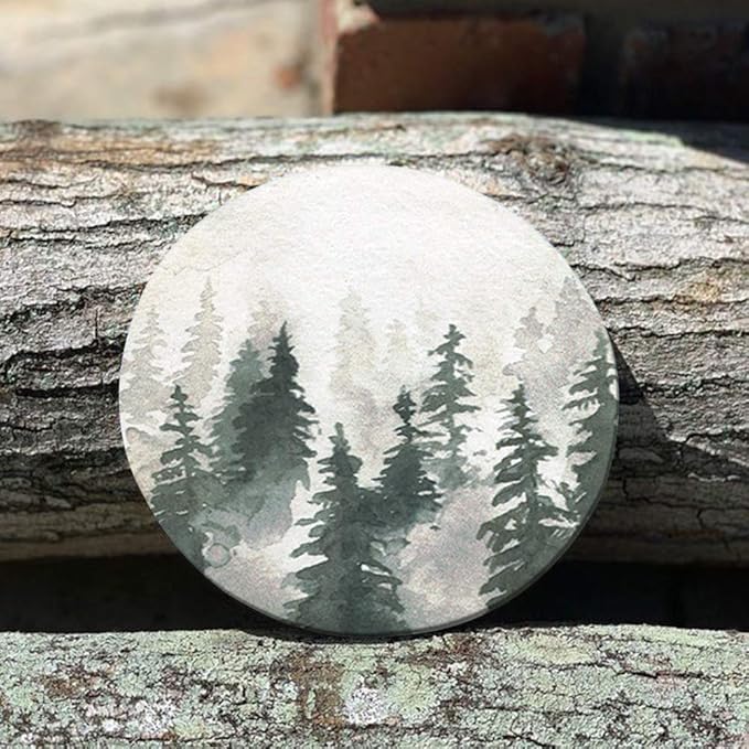 Lahome Forest Pattern Coasters - Image 5