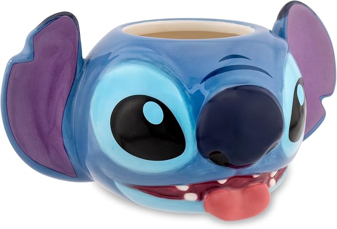 Disney Stitch 2oz Sculpted Ceramic Mini Cup/Shot Glass - Image 2