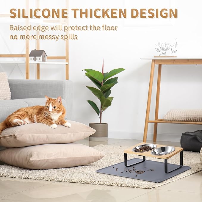 Upgraded Elevated Cat Bowls - Image 3