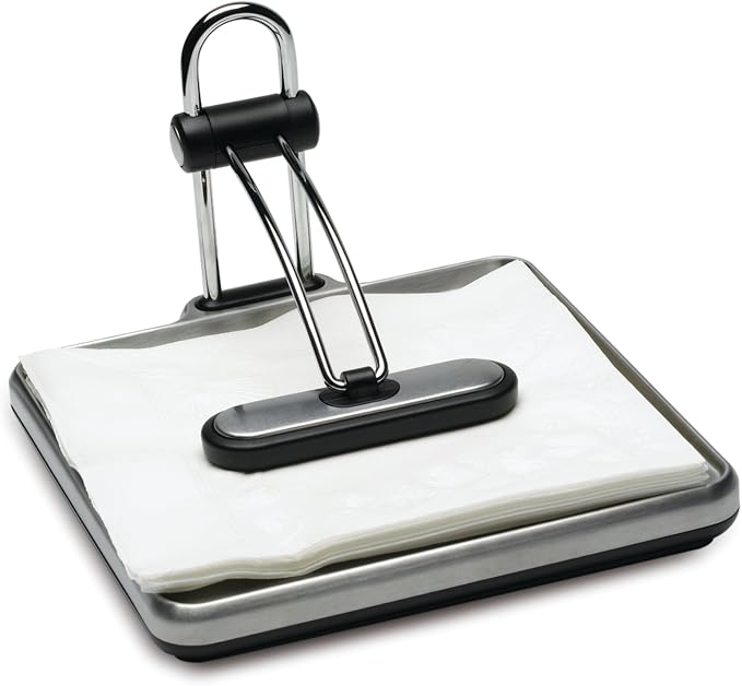 simplehuman Quick Grip Napkin Holder, Stainless Steel - Image 2