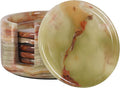 Radicaln Round Marble Coasters Set of 6 by RADICALn