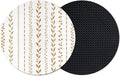 Modern Minimalist Art Coasters Set of 2, Absorbent Coasters by Unknown