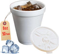 8OZ Foam Cups for Hot & Cold Drinks by MrMiracle