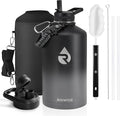 RAYMYLO One Gallon Water Bottle Insulated 128 oz, Stainless Steel | Triple by RAYMYLO