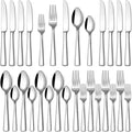 Stapava 20 Piece Silverware Set, Food-Grade Stainless Steel Flatware Sets by StapavaSilverwareSet