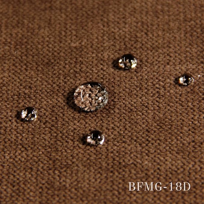 BALCONY & FALCON Rectangle Tablecloth Washable Wrinkle Resistant and Water Proof Table Cloth Decorative Linen Fabric Tablecloths for Dining Parties Kitchen Wedding and Outdoor Use (Brown, 55x70)