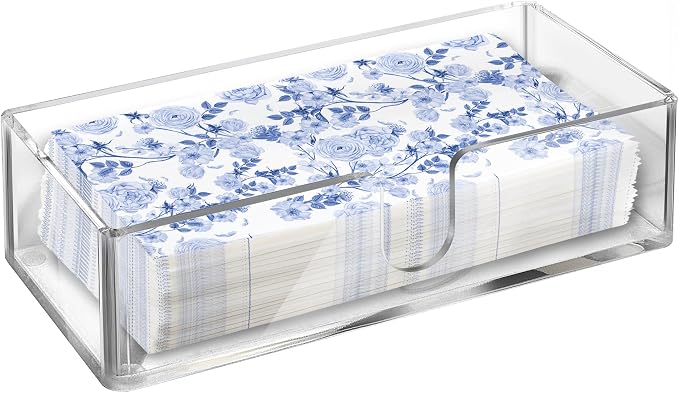 Acrylic Paper Towel Holder, C-Fold Towels & Napkins by levimetree