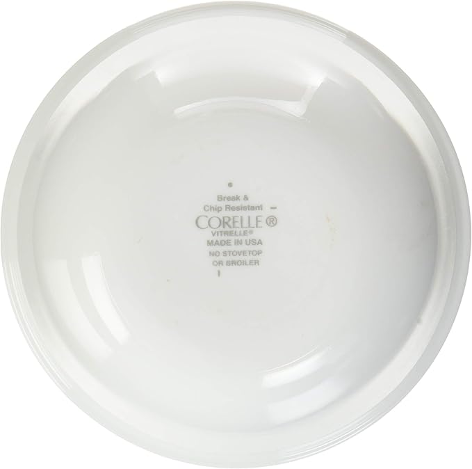 Corelle Vitrelle 12-oz Dessert Bowls, Ice Cream, Ceramic Dessert Bowls Set - Image 3