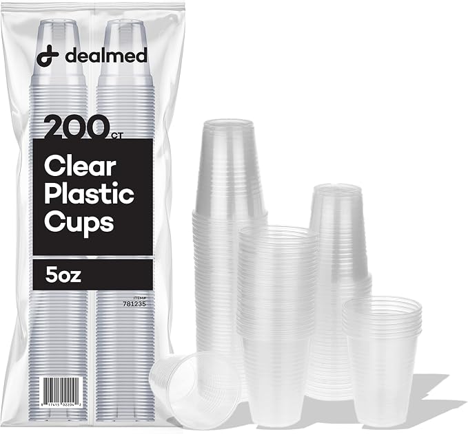 Dealmed 5 oz Plastic Cups by Dealmed