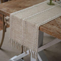 ZAIIVE Geometric Patterned Table Runner by ZAIIVE