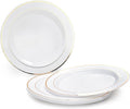 " OCCASIONS " 40 Plates Pack, Heavyweight Disposable Wedding Party Plastic by OCCASIONSFINESTPLASTICTABLEWARE