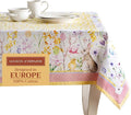 Maison d' Hermine Table Cloth Rectangle Table 100% Cotton 70 x 140 Inches Tablecloth Reusable Decorative for Dining Room Farmhouse Home Valentines Day Decorations Spring Summer - Easter Zest
