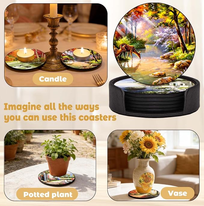 Coasters Set of 6 - Image 3