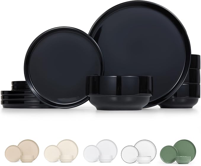 Ceramic Dinnerware Set, 12-Piece Service by VaseVessel