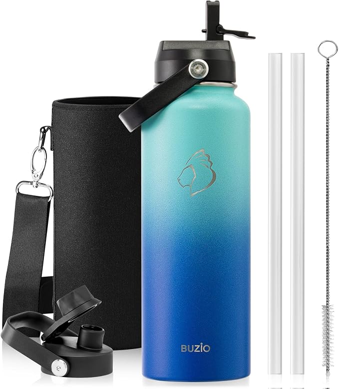 BUZIO Triple Wall Vacuum Water Bottle by BUZIO