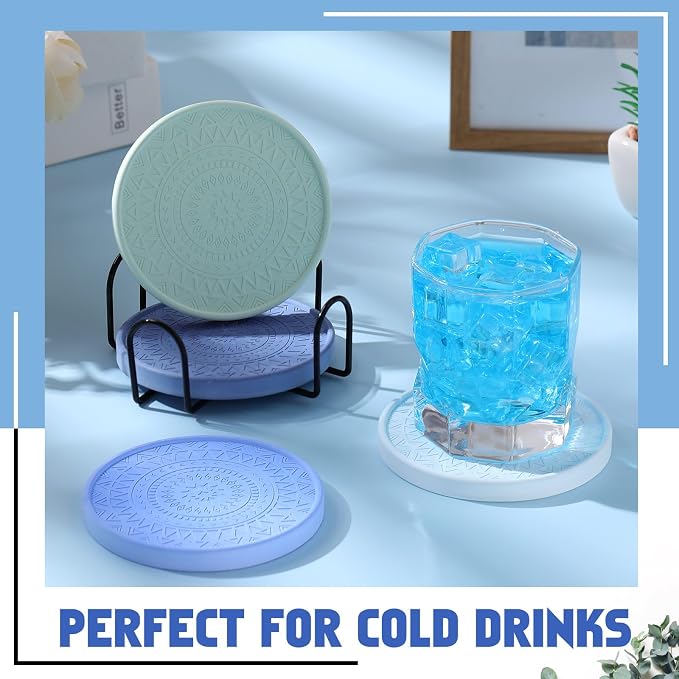 Photect Diatomaceous Earth Coasters Set - Image 5