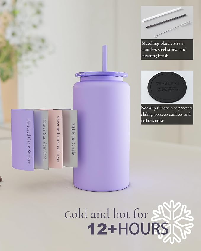 16 oz Tumbler, Insulated Tumbler - Image 5