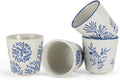 6.7 Ounce Janpanese Tea Cup Set of 4, Handle-less Espresso Cups Set by Renewrevital