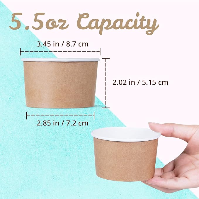 MATICAN Paper Ice Cream Cups - Image 4