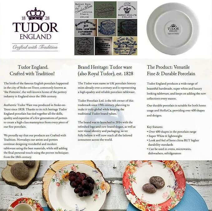 12-Piece Porcelain Dinnerware Set - Image 10