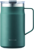 LocknLock Metro Mug, Premium 18/8 Stainless Steel Metal, Double Wall Insulated by LocknLock