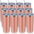 Volhoply 12 Pack Skinny Tumblers by LiveFully%EF%BC%8CDrinkFreely%E2%80%94KeepGoingwithVolhoply%EF%BC%81