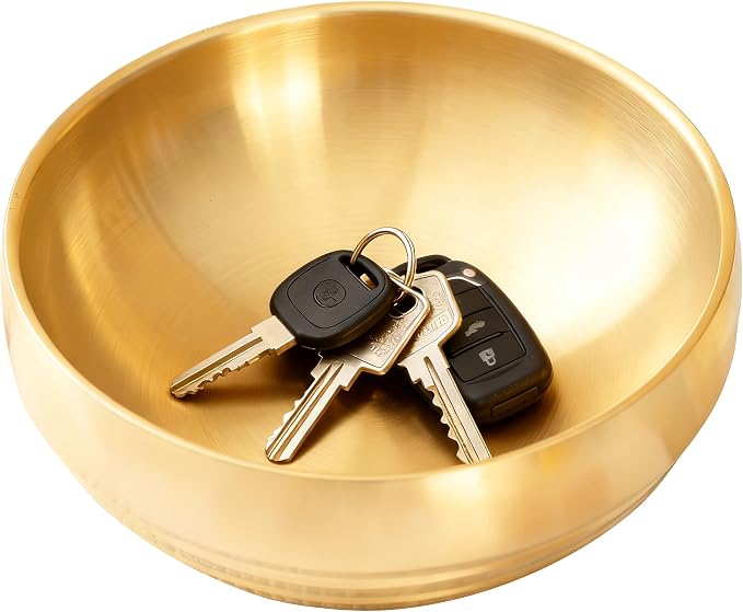 Key Bowl for Entryway Table, Decorative Bowls and Key Dish Holder, Fruit Bowls by CMCHICMONDAY
