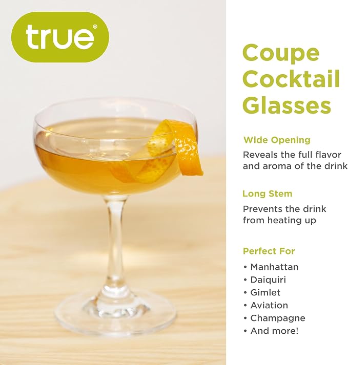 True Coupe Glass, Martini Glasses - Image 4