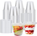 BYSNOW 300 Pack 9 oz Clear Plastic Dessert Cups by BYSNOW