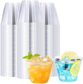 BYSNOW 300 Pack 9 oz Clear Plastic Cups, Disposable Plastic Cocktail Cups | by BYSNOW