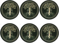 Norse Viking Wicca Yule Yggdrasil Coasters Set of 6 Coasters by Unknown