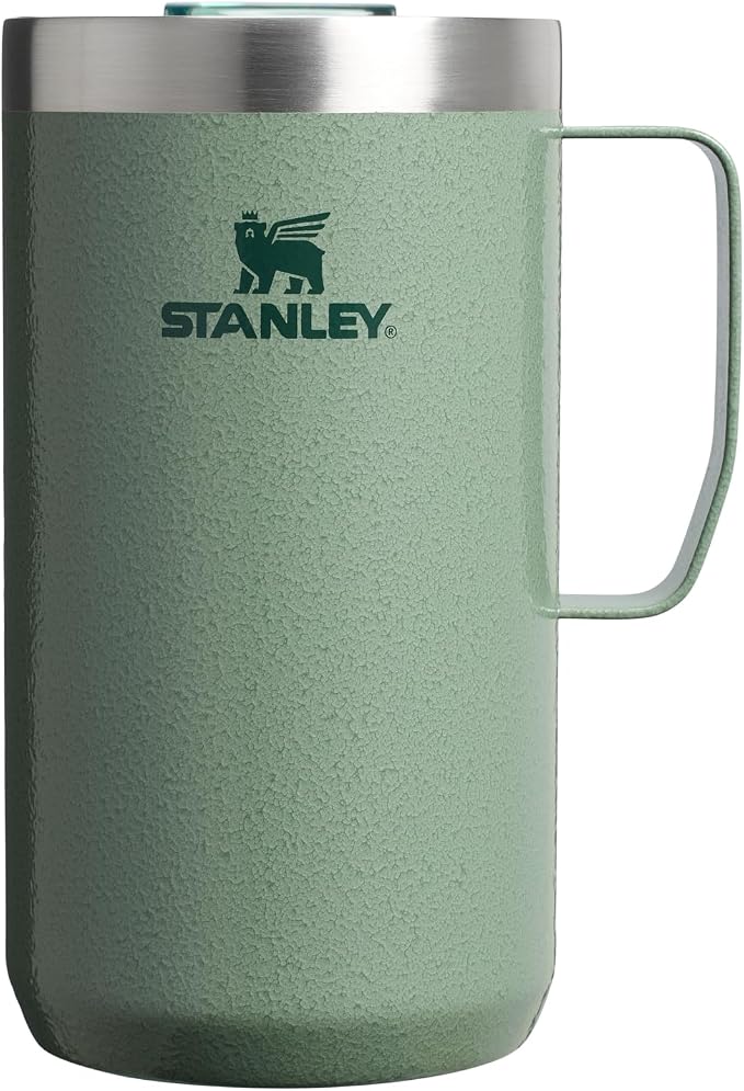 STANLEY Everyday Camp Mug 24oz | Drink Through Lid | Cup by Unknown