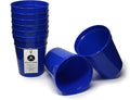 Rolling Sands 16 oz. Reusable Plastic Stadium Cups, 8 Pack, Made in USA by RollingSands
