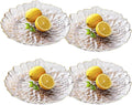 Glass Salad Bowl Irregular Lotus Flower Shape Serving Bowls, Mixing Nut Bowls by SYXLTSH