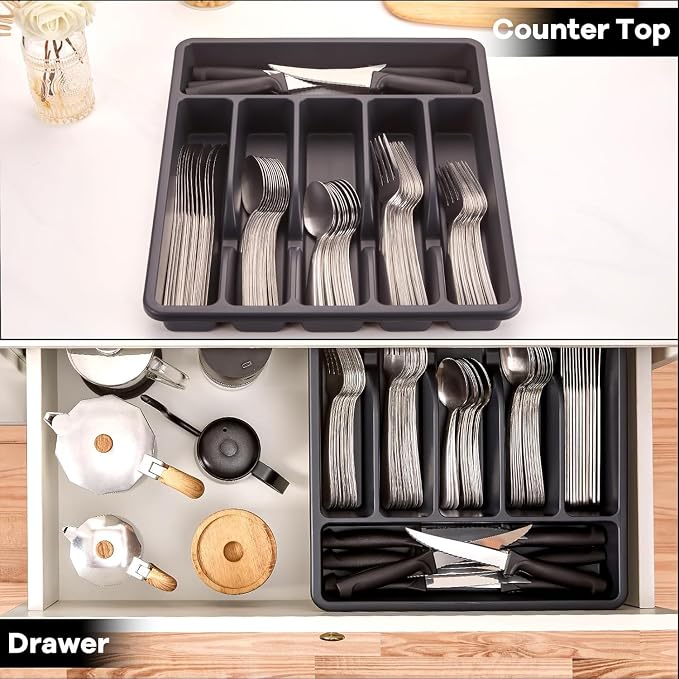 Pleafind 73-Piece Silverware Set - Image 6