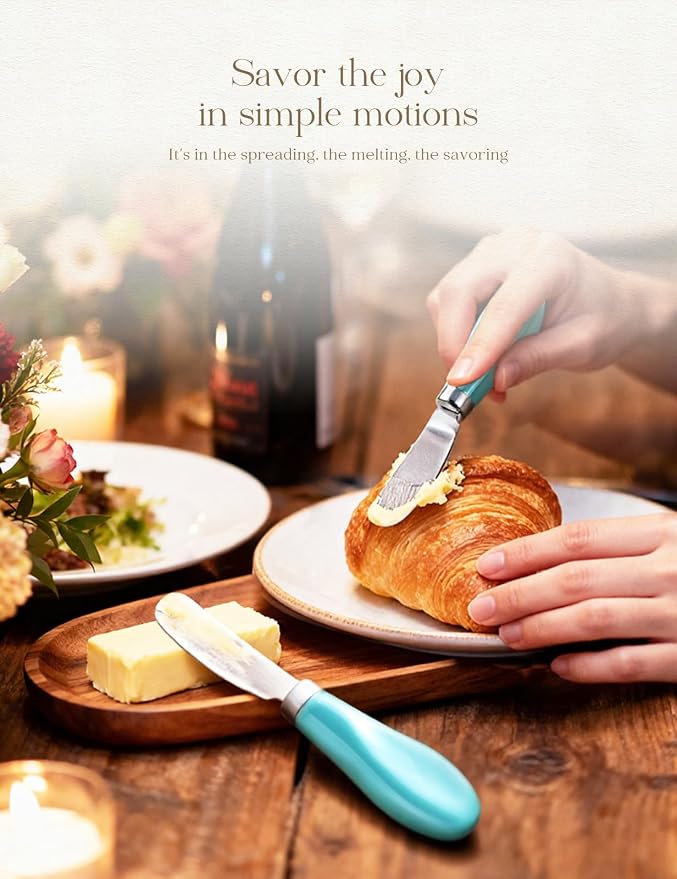 Stainless Steel Butter Spreader Knife 2 Pack - Image 6