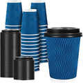 Lamosi Coffee Cups with Lids 12 oz 50 Pack, Disposable To Go Cups with Lid | by BuyNow