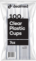 Dealmed 7 oz Disposable Plastic Cups by Dealmed