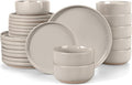 LIANYU Dinnerware Dishes Sets for 8, 24-Piece Stoneware Dinner Set, Ceramic by LIANYU